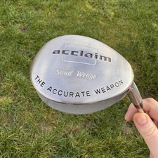 Acclaim Sand Wedge RH R-Flex Nippon Steel Shaft 35" Golf Club