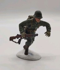 William Britain's WWll. 25045 U.S 101st Airborne Infantry Running with M-1...