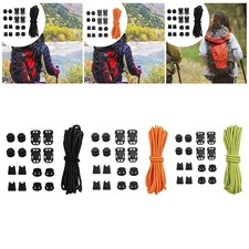 Elastic Bungee Cord Outdoor Tools Cord Locks for Backpack Pants Drawstring