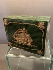 Longings Swiss watch Caliber 30ls Nautical Presentation Box. 1950s - 1960s