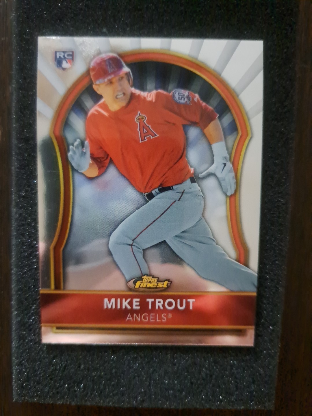 2011 Topps Finest - Mike Trout #94 (RC)
