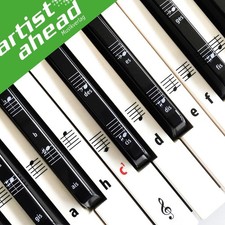 ARTIST AHEAD  Noten Aufkleber für Klavier & ...