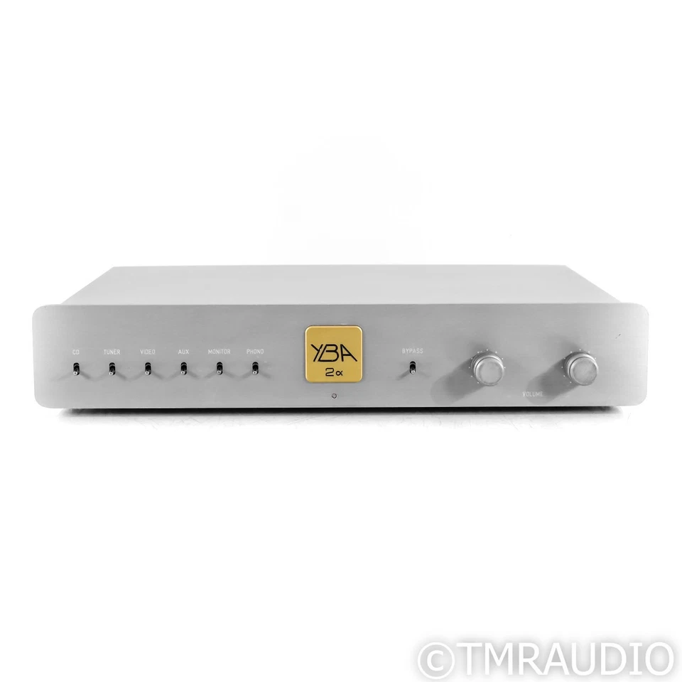YBA 2 Alpha Preamplificatore Stereo con Alimentatore; MM Phono - Immagine 2 di 4