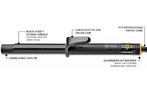 1" Hot Tools Pro Artist Digital Curling Iron 455F 120/220V Lifetime Warranty - Picture 8 of 17