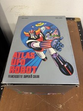 Mupi Espositore Originale Con 10 Cassette Atlas ufo robot Goldrake