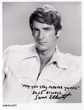 ACTOR Sam Elliott autograph, signed photo