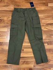 Propper Tactical Pants Canvas Military Cargo Olive Green Mens 36x32 NWT