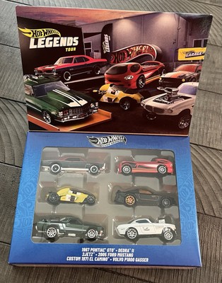 Hot Wheels Silver Series 2025 Legends Tour Garage Of Legends Box