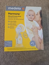 Medela Harmony Manual Breast Pump with Personal Fit Flex Breast Shield -OPEN BOX