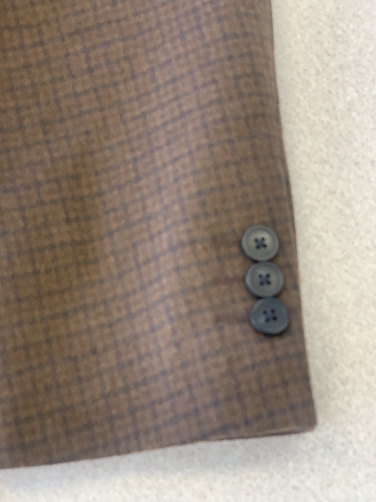 NWT Uniqlo Wool Cashmere Chesterfield Coat Mens Size M Brown Classic Tailored thumbnail 5