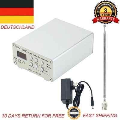 TV-TX200 VHF/UHF Analog TV Transmitter For HD/AV Input Analog Signal Transmitter