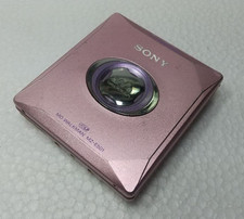 SONY MZ-E501 Pink MD Walkman Portable MiniDisc Player MDLP Stereo Audio Junk