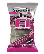 Bait-Tech Specail G F1 Dark Groundbait 2kg NEW Match Fishing Groundbait