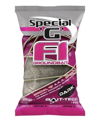 Bait-Tech Specail G F1 Dark Groundbait 2kg NEU Matchangeln Grundköder