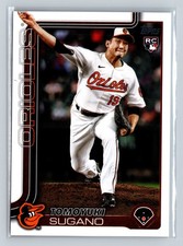 2025 Topps #417 Tomoyuki Sugano RC