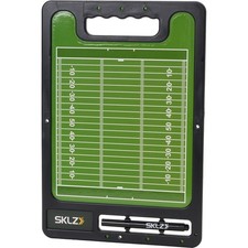 NEW SKLZ Dry Erase Football Coach Board with Marker COACHES CLIP BOARD TWO SIDED