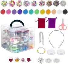 Ultimate Beading Kit for Crafting Jewelry - Tools  Accessories Included