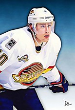 Pavel Bure "Vancouver Canucks" Original Pop Art Print 13x19 Poster