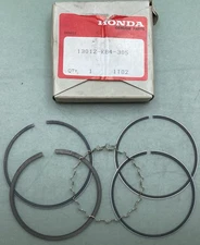 NEW GENUINE HONDA 13012-KB4-305 PISTON RING SET 0.25 O/S  FOR TWINSTAR XL100S