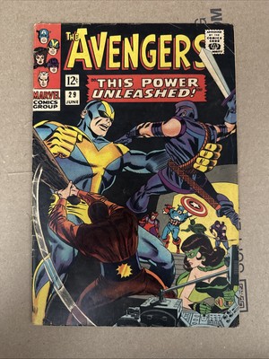 AVENGERS #29 Early Black Widow and 2nd Goliath 1966
