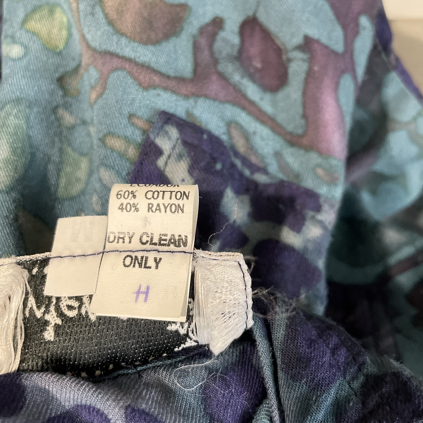 Winter Sun Reversible Jacket Size Medium Patchwor… - image 15