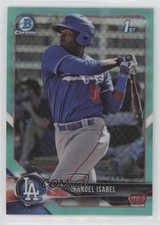 2018 Bowman Chrome Prospects Aqua Refractor 60/125 Ibandel Isabel #BCP47 fm0