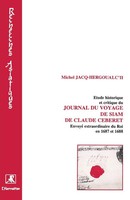 Etude Historique Et Critique Du Journal Du Voyage De Siam De Jacq-Hergouach Buch