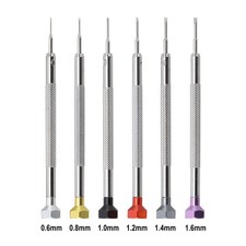 Jeu de tournevis ?? fente couleur multifonctionnel pour r??paration montre et lu