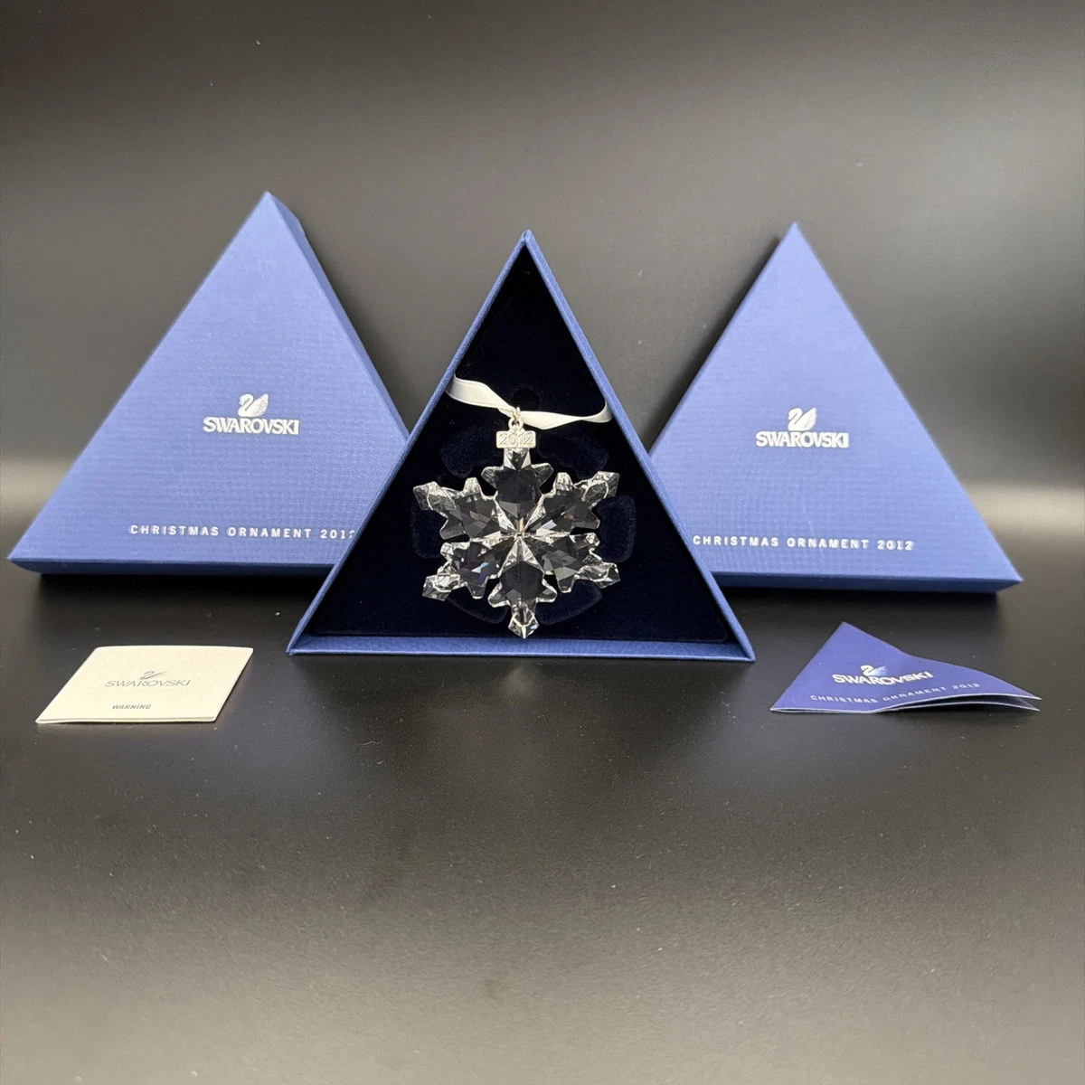 Swarovski Crystal Christmas Ornament 2012 for sale | eBay
