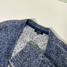 Gues Denim Pocket Point Cardigan Unisex Size L