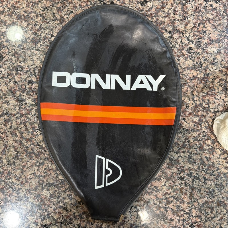 Vintage Donnay Bjorn Borg Tennis Racquet Original Faux Leather Case (CASE ONLY)