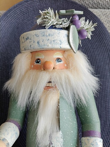 Käthe Wohlfahrt Original Holzknackl Weihnachtsmann Nussknacker 35 cm - Bild 2 von 8