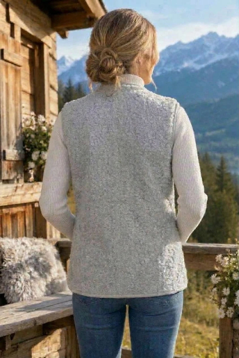 Weste Wollweste Merino Schafwollweste 100% WOOLMARK
