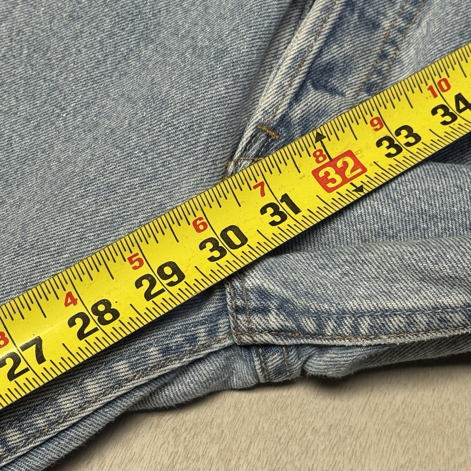 Levi’s 501 XX Jeans Men’s 40X30 Fits (38x30) Made In USA Button Fly Light Wash image 9