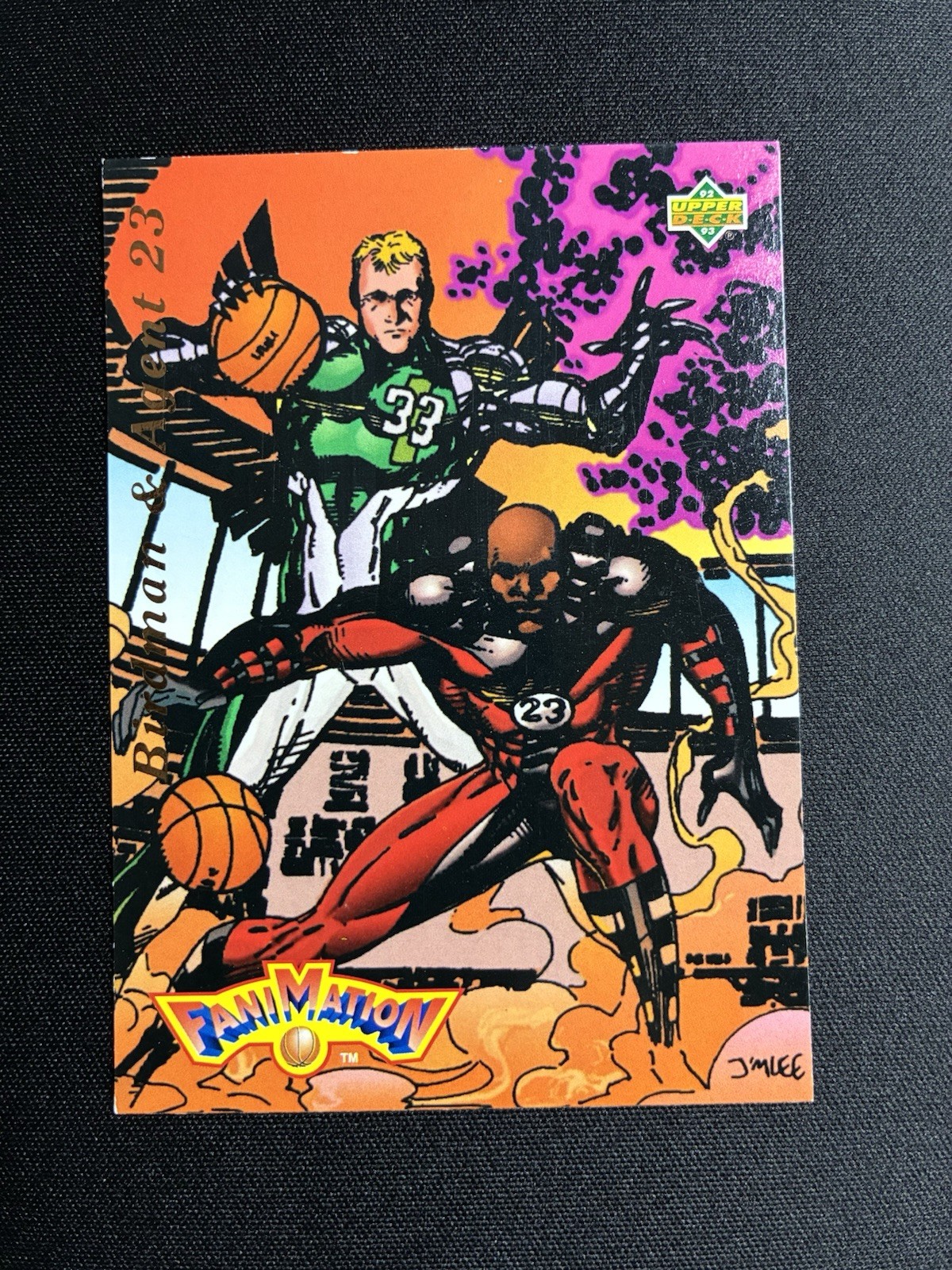 1992-93 Upper Deck - FaniMation Michael Jordan, Larry Bird #510