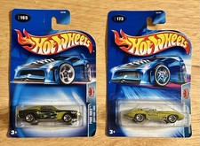 NIP Hot Wheels Pride Rides 2003 (#165) Mustang 1968 (#173) Corvette Sting Ray
