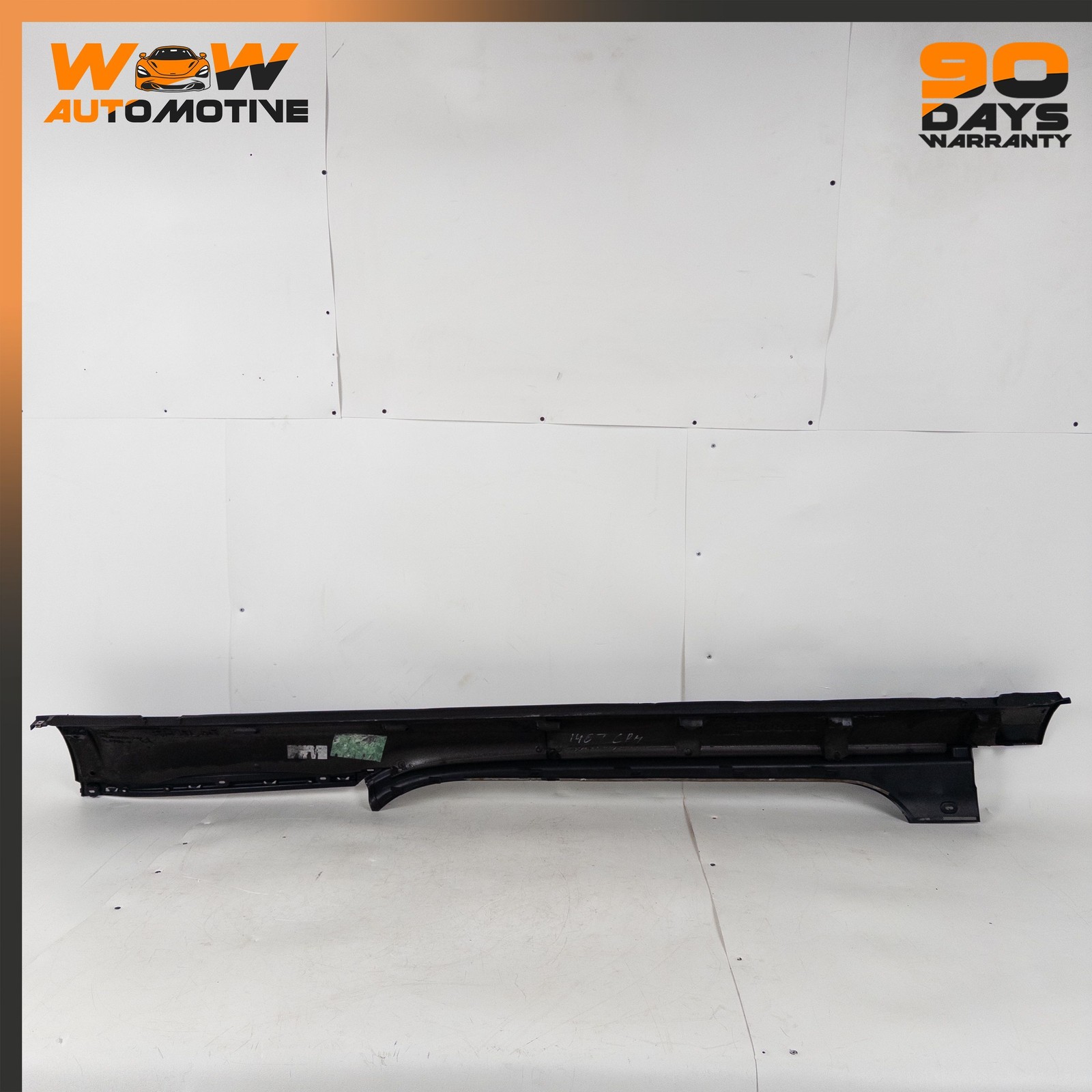 12-17 BENTLEY CONTINENTAL GT RIGHT PASSENGER SIDE SKIRT ROCKER PANEL BLACK OEM