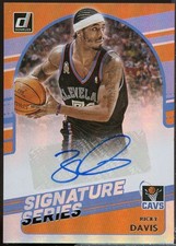 Ricky Davis Card 2020-21 Donruss Signature Series Autograph #28 