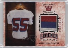 2022 Sportkings Volume 3 Red /50 Willie McGinest #LPM-41 uk2
