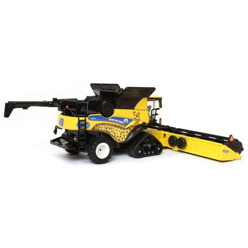 1/64 New Holland CR8.90 combinación de orugas con 2 cabezales, 2018 Farm Show ERTL 13940 Foto 4 de 4