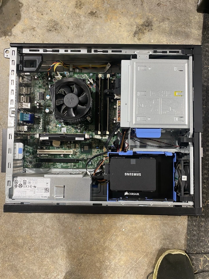 Dell OptiPlex 7010 SFF,  i5-3330, 16GB Ram, 500GB Samsung SSD, HD 7570, Win 10 - Image 3 of 4