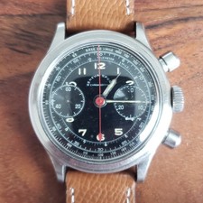 Vintage Geneve Sport Chronograph Watch Big Pu...