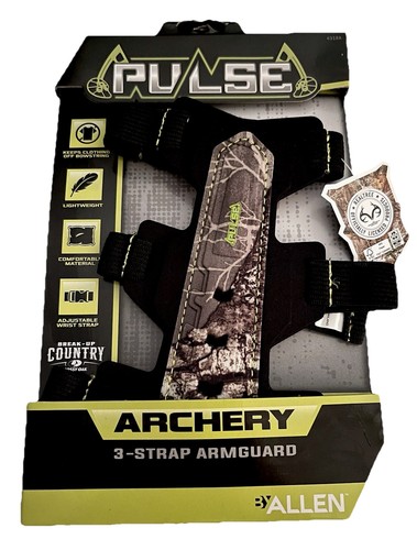 Archery Arm Guard ~ Allen Pulse Realtree Edge ~  Lightweight Adjustable ~ New  - Picture 1 of 5
