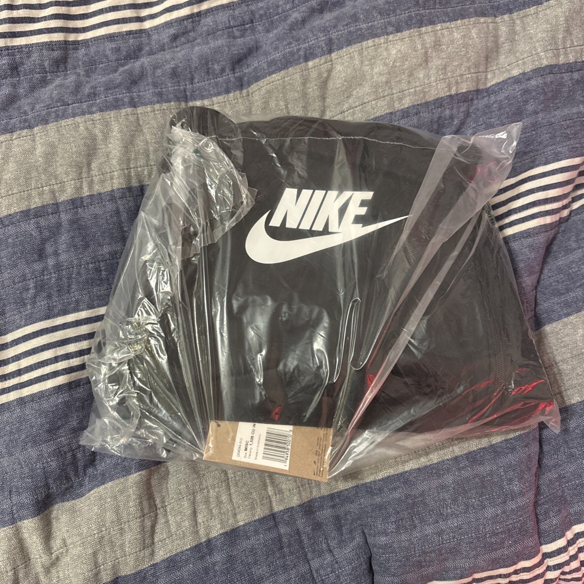 Nike Heritage Backpack (25L) Black/Black/White DC4244-010 | eBay