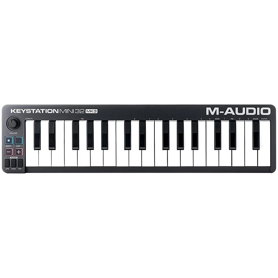 Masterkeyboard M-Audio Keystation Mini 32 MkIII Master Keyboard MIDI Controller - Bild 2 von 2