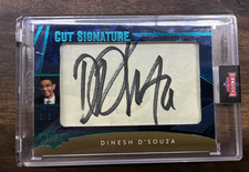 DINESH D'SOUZA  Decision 2022  Cut Signature AUTOGRAPH  3/3 Trump Advisor