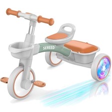 Toddler Tricycle 1 Count Colorful Lightweight Frame for Ages 2-5 Boys Girls