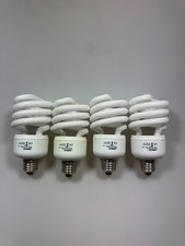 4 x Somikon Spiral-Fotolampe , 5400K tageslichtweiß , 25W ,E27 -250 Std gelaufen