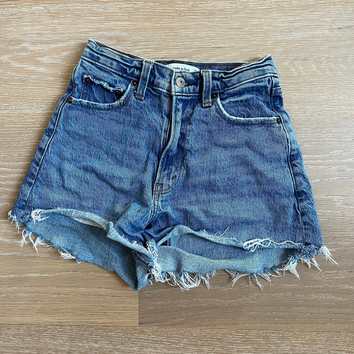 Cut Off Abercrombie High Rise Shorts Abercrombie Fitch The 90's