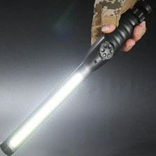 1pc Black Rechargeable COB Work Light Magnetic LED Emergency Flashlight - NEW